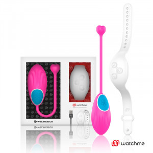 Wearwatch Egg Wireless Technology Watchme Fuchsia / Snowy