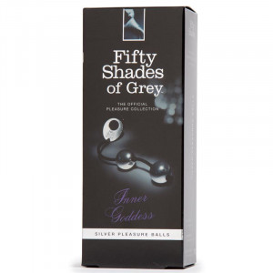 Fifty Shades Of Grey Bolas De Metal Cinza Ben Wa