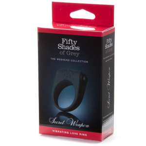 Fifty Shades Of Grey De Anel De Vibração Cinza