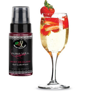 Gel Corporal Gourmet Fraise & Petillant 35 ml