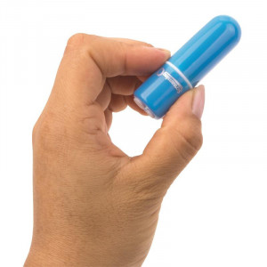 Gritando Com Bala Vibratória Recarregável Vooom Azul