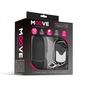 Ovo Vibratório Moove Grande Sem Fios Preto