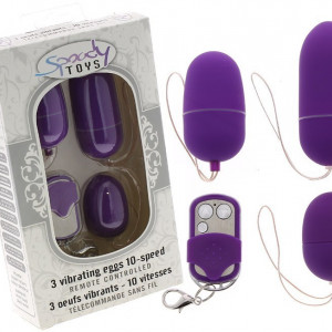 Ovos Vibratórios Spoody Roxo