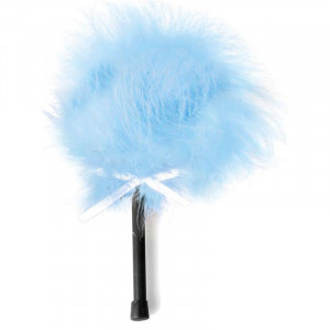 Secretplay Light Blue Marabou Duster