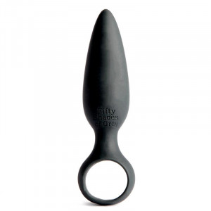 Fifty Shades Of Grey Plug De Silicone Cinza
