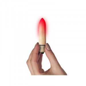 Rocks-Off Vibrating Bullet Neon Nights Quasar Rojo