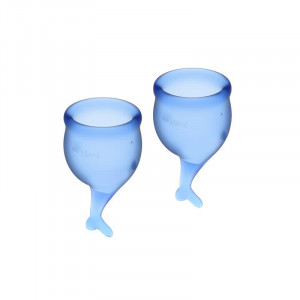Satisfyer Feel Secure Menstrual Cup Dark Blue 15 + 20Ml