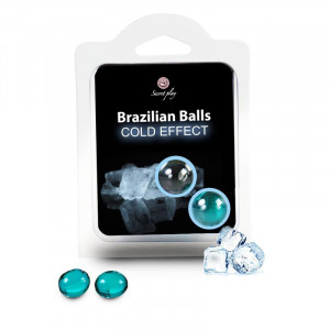 Bolas Brasileiras Efeito Frio 2 Unidades