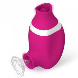 Estimulador Clitóris Action com Língua em Silicone USB Nº Seven