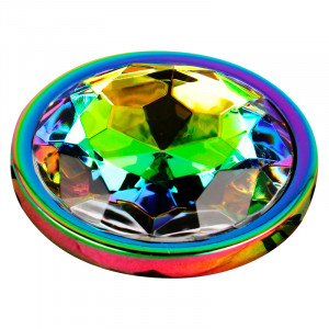 OHMAMA Plug Anal Círculo Iridescent Grande