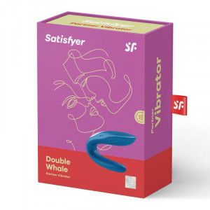 Partner Toy Whale Vibrator Estimulando Ambos Os Partners Edição 2020