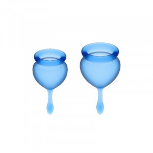 Satisfyer Sinta-Se Bom Menstrual Cup Dark Blue 15 + 20Ml