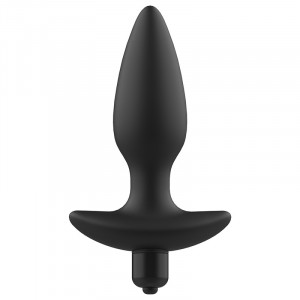 Toys Toys Anal Plug Massager Com Vibração Preto