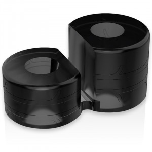Alimentação Do Anel Super Flexível Resistente Double Pr12 Preto