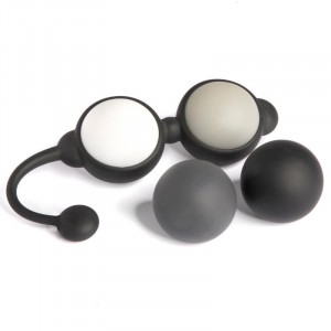 Fifty Shades Of Grey Conjunto De Bolas Cinza Kegel