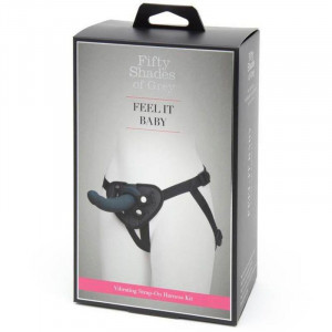 Fifty Shades Of Grey Sinta-O Cinta De Bebê No Conjunto De Dildo