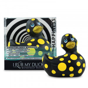 I Rub My Duckie 2.0 | Felicidade (Preto E Amarelo)
