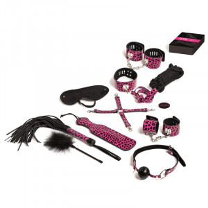 Jogo Bondage Master & Slave Cor Rosa