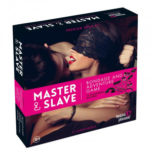 Jogo Bondage Master & Slave Cor Rosa