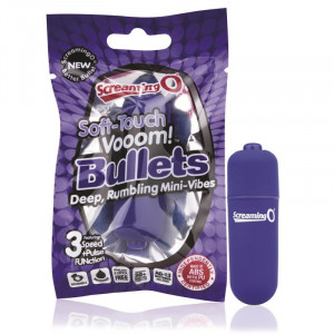 Mini Vibrador Secreamingo Soft Touch Azul