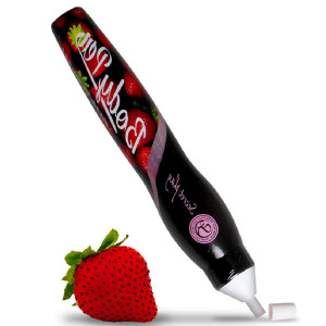 Morango Comestível Com Caneta De Corpo