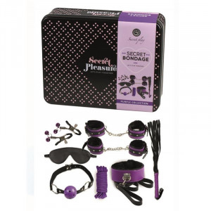 Secretplay Bdsm Set 8Pcs Purble / Black.
