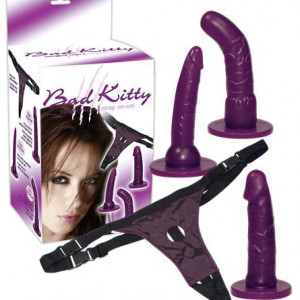Cinto Strap On Bad Kitty Roxo