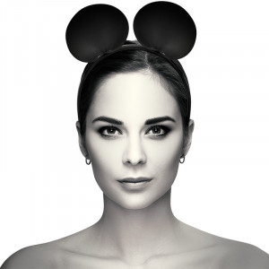 Coquette Chic Desire Headband Com Mouse Ears