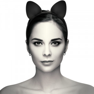 Coquette Chic Desire Headband Com Orelhas De Gato