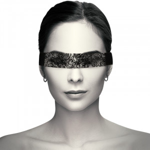 Coquette Chic Desire Lace Mask Preto