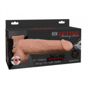 Fetish Fantasy Harness With Dong 9 Cum