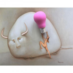 Fun Toys Gbulb Vibrator Rosa