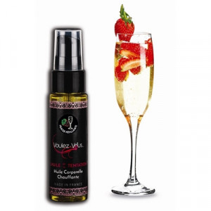Óleo Corporal Gourmet Morango Espumante 35 ml