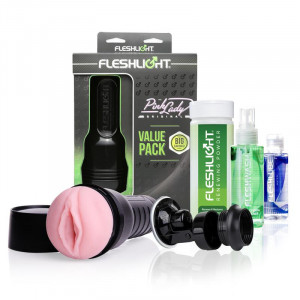 Pacote De Valor Original Fleshlight Pink Lady