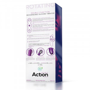 Vibrador Finger com Bolas Giratórias 360º com Roda Estimuladora Nº Three