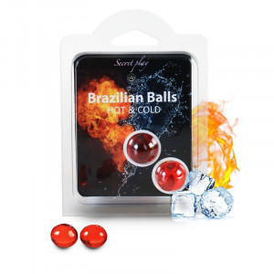 2 Bolas Brasileiras De Efeito Quente E Frio