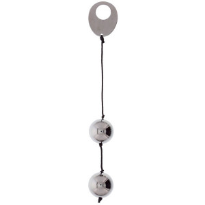 Bolas Metal Domino Prata