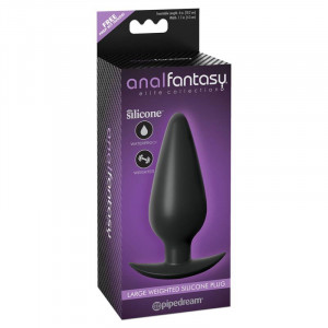 Coleção Anal Fantasy Elite Plug De Silicone De Grande Peso