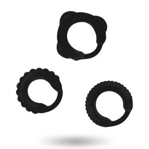Conjunto C-Ring Addicted Toys Preto