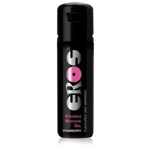Eros Kissable Massage Gel Warming Strawberry 100 Ml