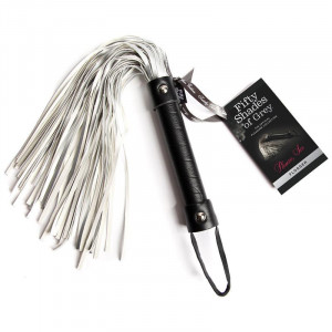 Fifty Shades Of Grey Flogger De Satin Cinza