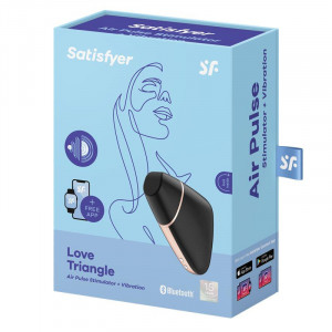 Satisfyer Connect - Love Triangle Black