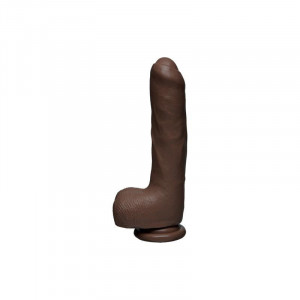 C Johnson Uncut D - 17,8 Cm Com Bolas Firmskyn Brown