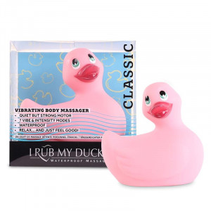 I Rub My Duckie Classic Vibrating Pink Rosa