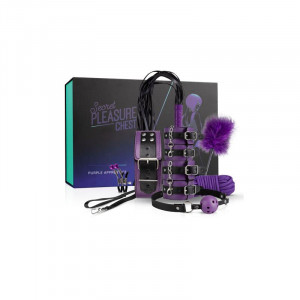Kit Bondage Iniciados LoveBoxx Purpura 8 Peças