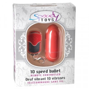 Ovo Vibratorio Spoody One Vermelho