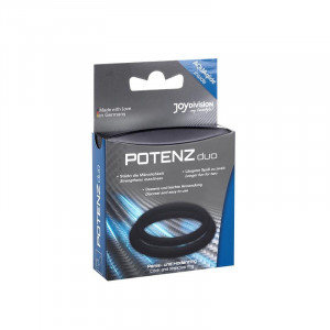 Potenz Duo Anéis Médio Preto