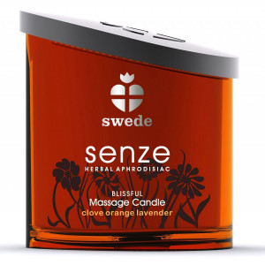 Vela de Massagem Swede Senze Blissful aroma Laranja e Lavanda