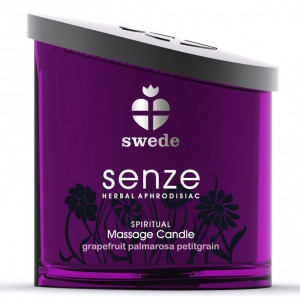 Vela de Massagem Swede Senze Spiritual aroma Toranja