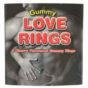 Cockring Gummy com sabor a cereja
